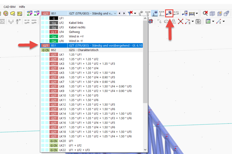 Ergebnisse des GZT berechnen