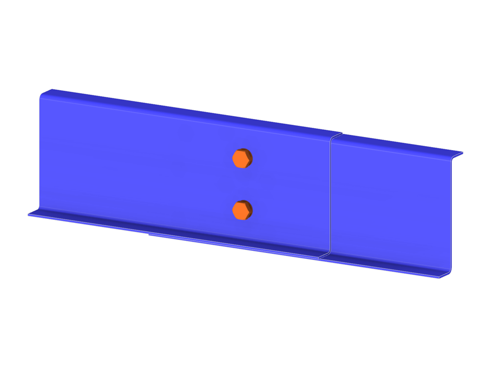 Z-Pfetten - Stahlverbindung
