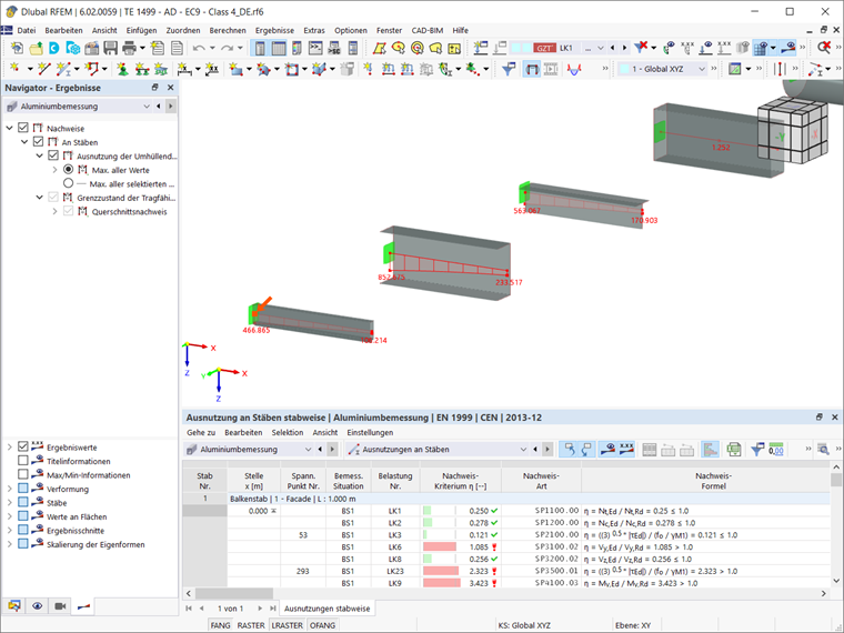 Ergebnisse für Aluminiumbemessung