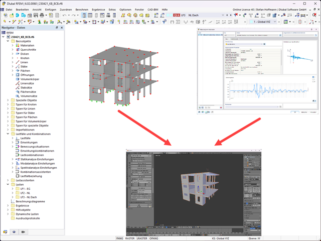 KB 001813 | Kollaps-Simulation von Gebäuden unter dynamischer Belastung
