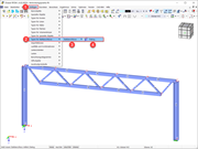 Einfügen eines neuen Stahlanschlusses