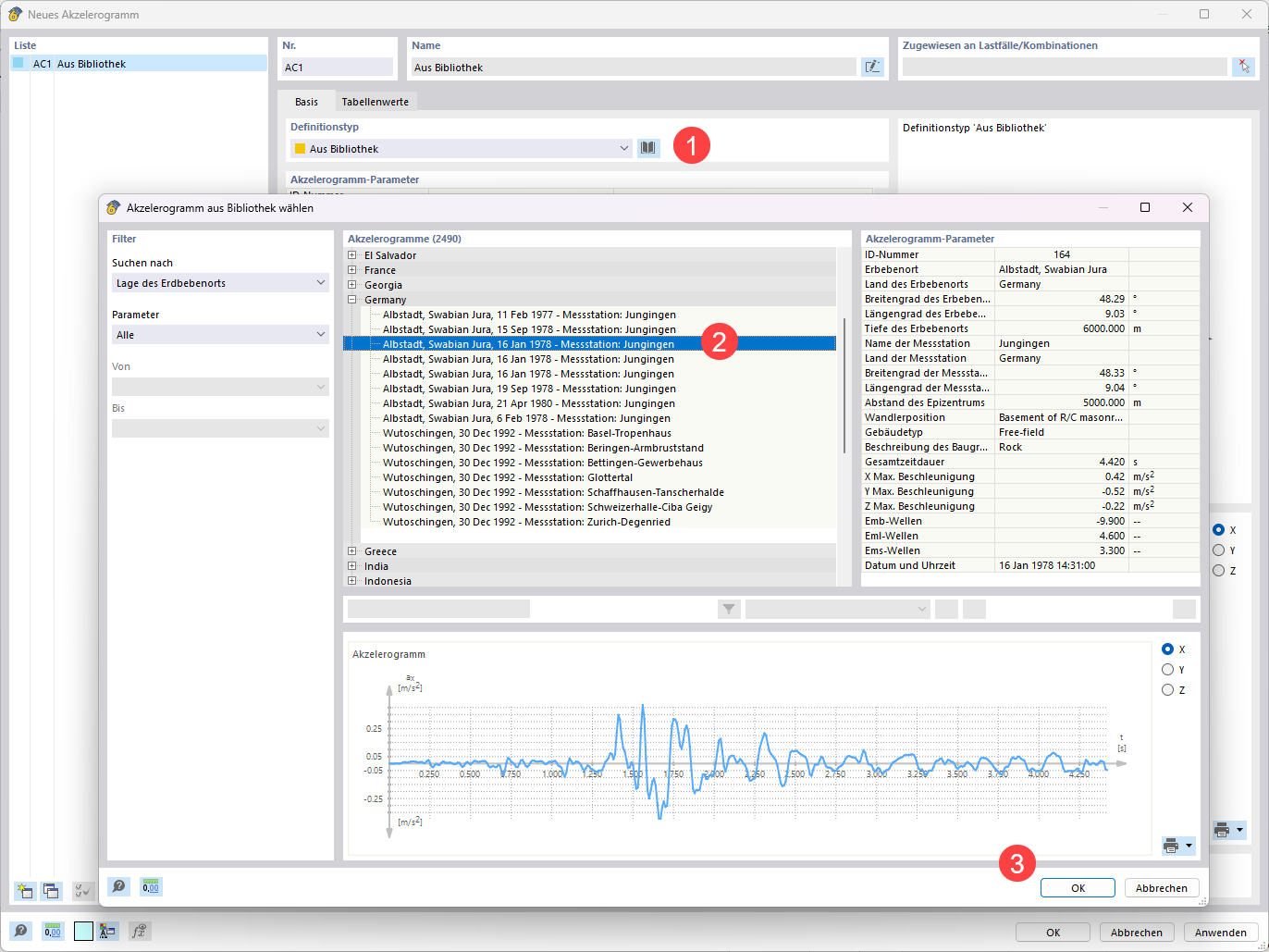 KB 001813 | Kollaps-Simulation von Gebäuden unter dynamischer Belastung