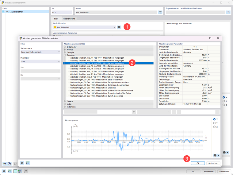 KB 001813 | Kollaps-Simulation von Gebäuden unter dynamischer Belastung