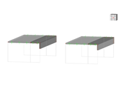 KB 001838 | Bemessung von Rippen, Faltwerken und Flächen mittels Ergebnisstäben in RFEM 6