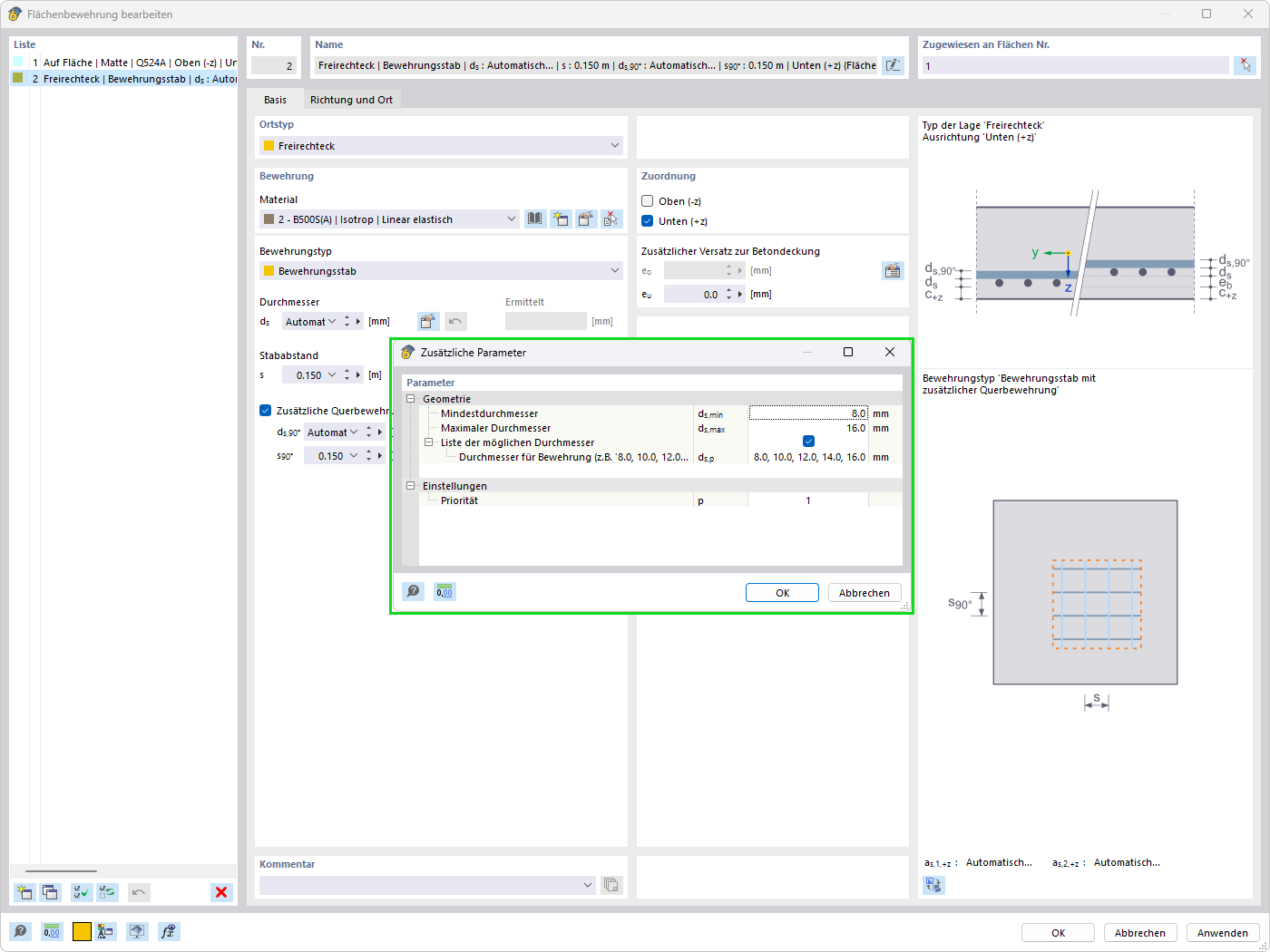 KB 001842 | Definition der Auslegungsparameter