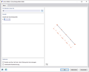 Linie in Drittelspunkten teilen