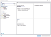 Dialog 'Tabellenexport-Selektor'