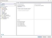 Dialog 'Tabellenexport-Selektor'