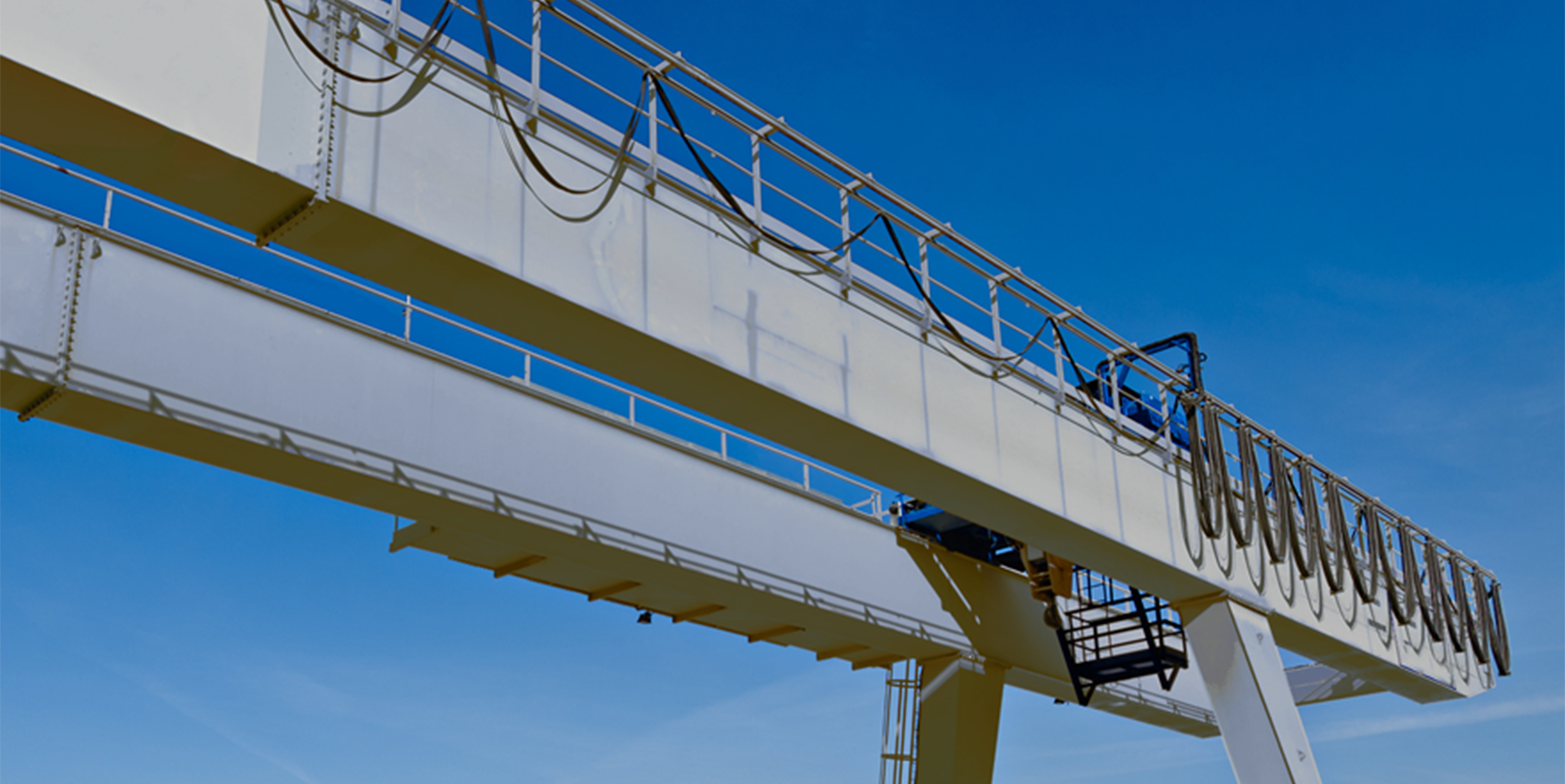 RSTAB-Modell der Kranbrücke (© IB Burgdorf GmbH)