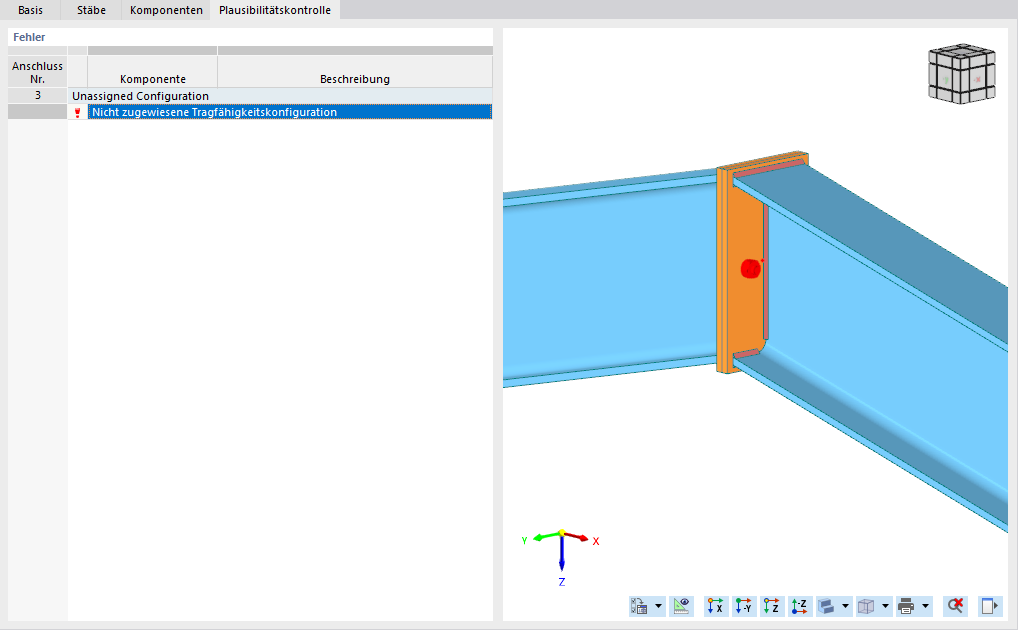Nicht zugewiesene Tragfähigkeitskonfiguration