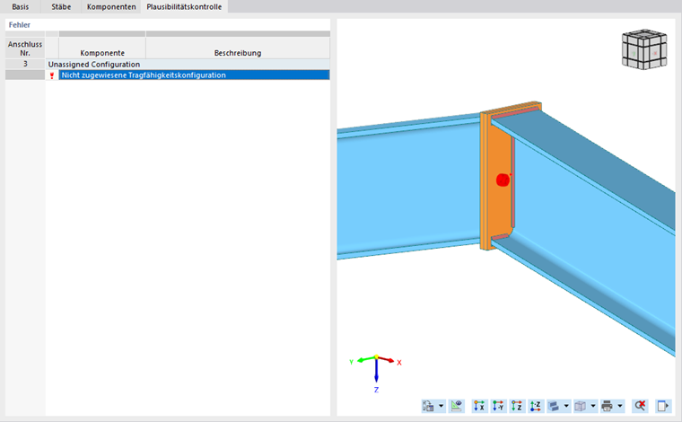 Nicht zugewiesene Tragfähigkeitskonfiguration