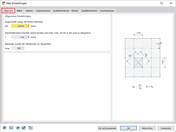 Visualisierung der optimalen Elementlänge für Finite-Elemente-Analysen im Bauwesen.