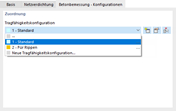 Bemessungskonfiguration zuordnen