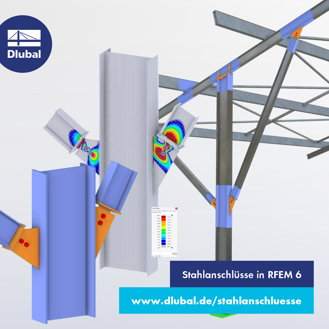 Stahlanschlüsse in RFEM 6