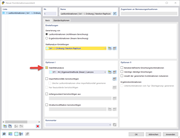 Der Kombinationsassistent zeigt die Aktivierung der Stabilitätsanalyseoption in der Benutzeroberfläche einer Software. Keine weitere Erklärung oder Verallgemeinerungen.