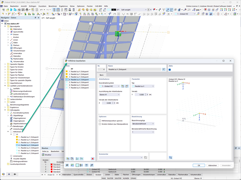 Feature 002628 | Hilfslinien zur Gebäuderasterdarstellung