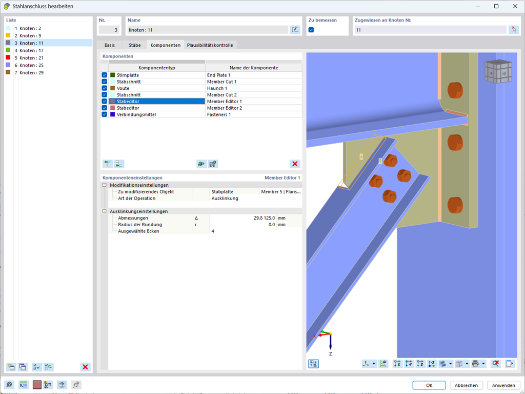 Feature 002629 | Komponente "Stabeditor"