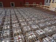 Stahlbetondecke vor dem Betonieren | © Baumruck + Oswald