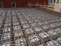 Stahlbetondecke vor dem Betonieren | © Baumruck + Oswald