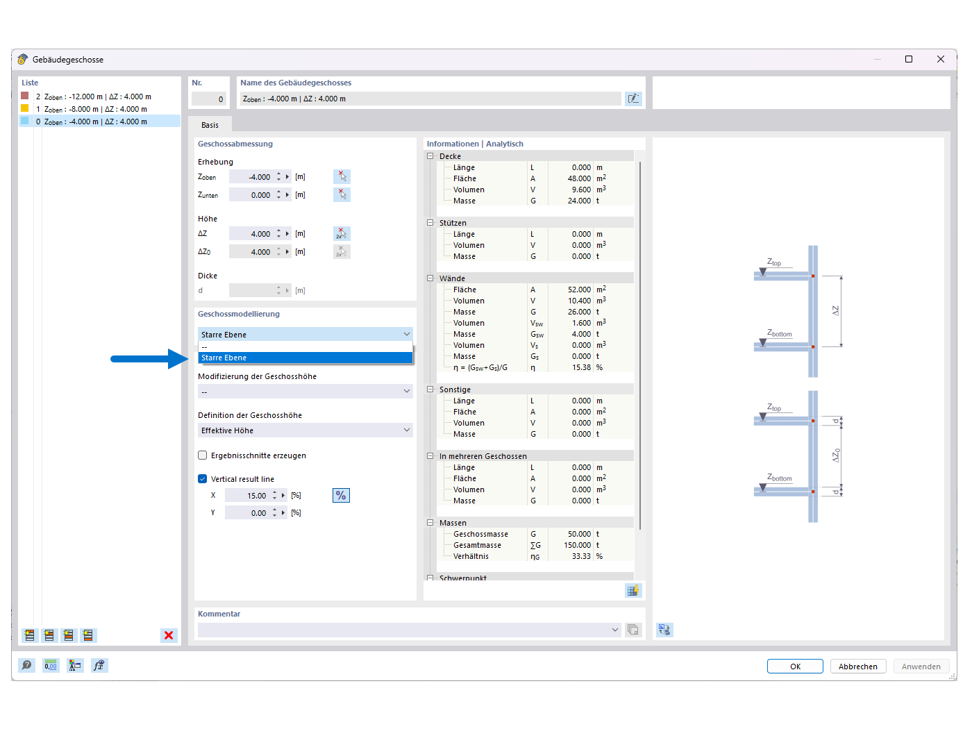FAQ 005387 | Ich habe ein 3D-Modell und versuche dieses mit dem Gebäudemodell in  Wände  und  Flächen  zu zerlegen und diese isoliert zu berechnen. Mein System wir