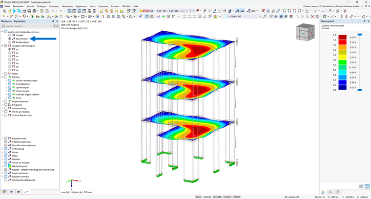 FAQ 005387 | Ich habe ein 3D-Modell und versuche dieses mit dem Gebäudemodell in  Wände  und  Flächen  zu zerlegen und diese isoliert zu berechnen. Mein System wir