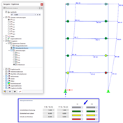 Plastische Gelenke in Akzeptanzkriterien-Farben darstellen