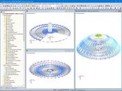 Gelenke von Dachstäben und Fußböden der Struktur (© ARTEMIS INGENIEUR)
