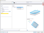 Dialog zur Erstellung einer neuen Flächenlast für ein Bauprojekt, detaillierte Eingabefelder.