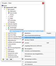 Typ über Navigator-Kontextmenü grafisch zuordnen