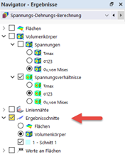 Darstellung der Analyseergebnisse an einem spezifischen Ergebnisschnitt. Veranschaulicht klar den Leistungsstatus oder die strukturellen Verhaltensmuster eines betrachteten Abschnitts.