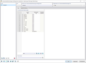 Einstellungen zur Konfiguration von Linienschweißverbindungen in einer Ingenieursoftware.