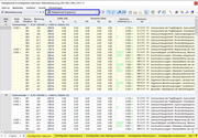 Ergebnistabellen 'Maßgebende Ergebnisse' für Betonbemessung