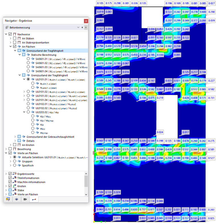 Nachweisart für Grenzzustand der Tragfähigkeit festlegen