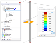 Nachweise mit Ausnutzungen an Knoten darstellen