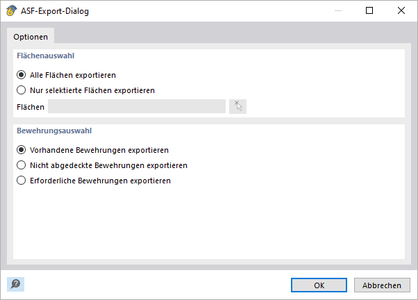 ASF-Export-Dialog