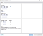 Einstellungen für DXF / AutoCAD Export