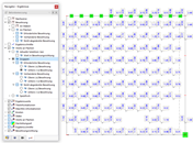 Werte der erforderlichen unteren Bewehrung in Bewehrungsrichtungen darstellen