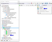 Isoliniendarstellung im Navigator oder Symbolleiste aktivieren