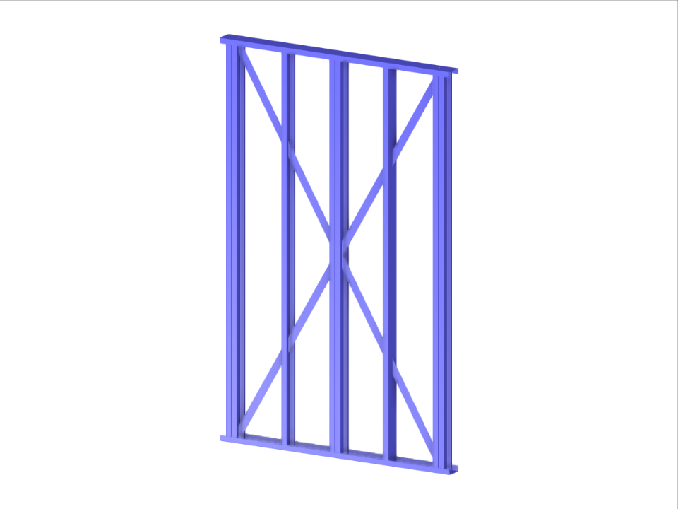Modell 004392 | Stahlrahmenplatte