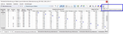 Schaltfläche 'Dialog der Ergebnisverläufe anzeigen' in Tabellen-Symbolleiste