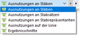 Objekttyp für Ergebnisverläufe auswählen