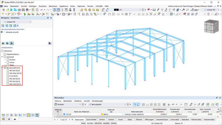 Layer als Sichtbarkeiten