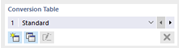 Konvertierungstabelle Vorlage