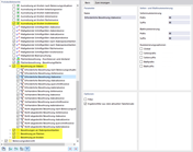 Ausnutzungen und Bewehrungen für Stäbe, Flächen und Knoten