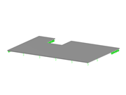 Modell 004434 | Stahlbetondecke