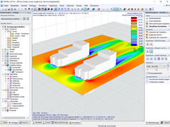 Wohngebäude in Triest, Italien