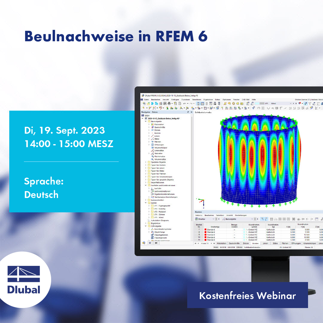 Beulnachweise in RFEM 6