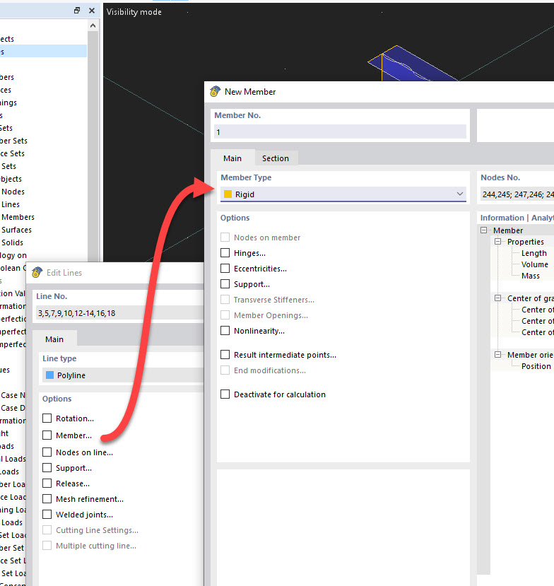 FAQ 005417 | Wie kann ich in RFEM 6 einen Wellstegträger modellieren?
