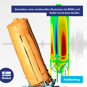 Simulation eines strukturellen Einsturzes mit RFEM und Bullet Constraints Builder