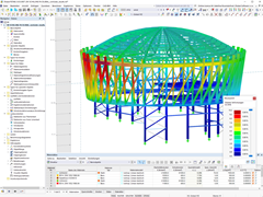Windverformung in RSTAB